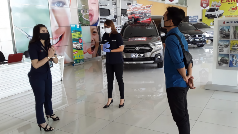 Suzuki Terapkan Standar Higienis Tingkat Tinggi di Setiap Dealer