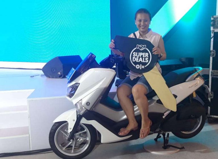 Niat Ganti Motor Orangtua, Wanita Ini Beli Motor Yamaha Nmax Seharga Rp 10 Ribu di OLX