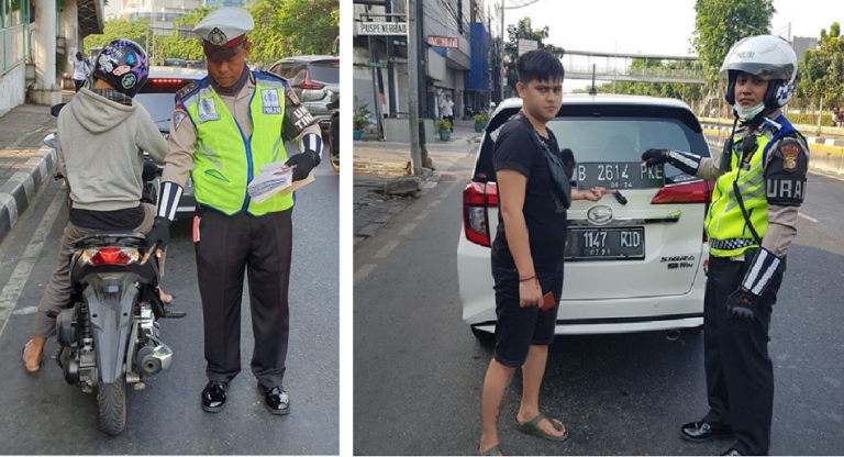 Daftar Pelanggaran yang Kerap Ditilang Polisi