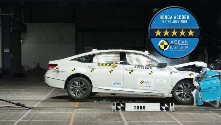 Diuji Tabrak, Honda Accord Kantongi Hasil 5 Bintang