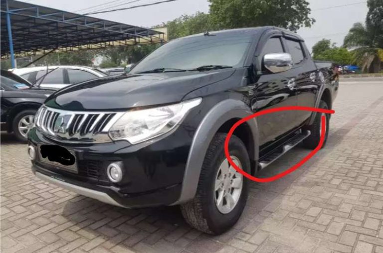 Mitsubishi Recall Triton Karena Masalah Side Foot Step Shade