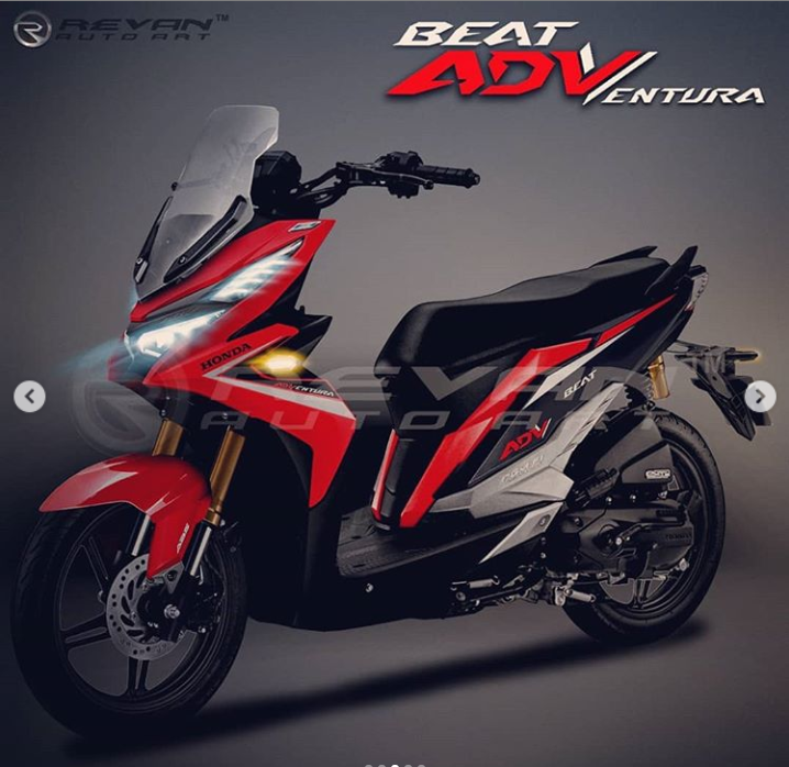 Skuter Beat ADVentura Jelmaan Honda ADV 150