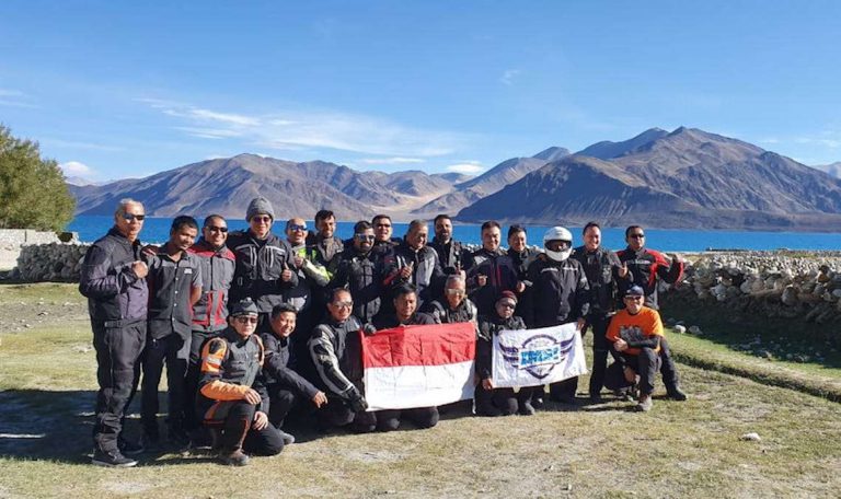 19 Anggota IMBI Riding Hingga Puncak Himalaya