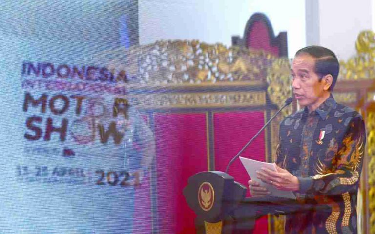 Resmikan IIMS Hybrid 2021, Jokowi Ingin Bangkitkan Industri Otomotif