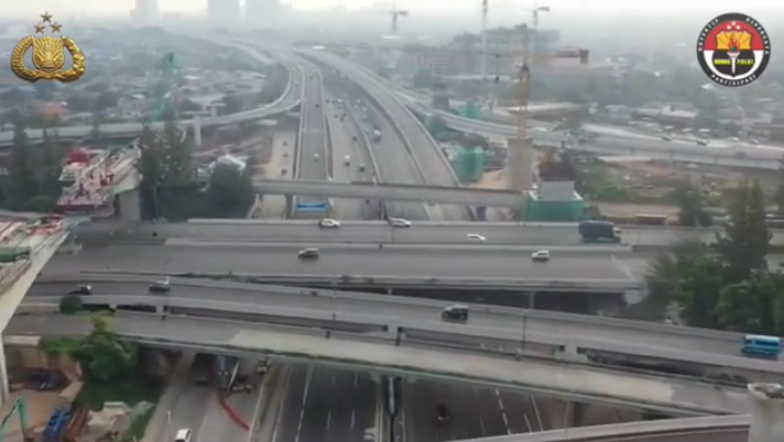 Alasan Jalan Tol layang Japek II Bergelombang di Mata Polisi