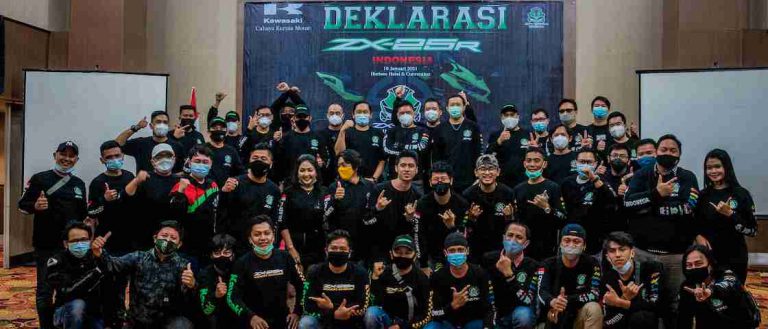 Deklarasi Kawasaki ZX25R Indonesia, “Ride with Pride as A Family”