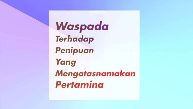 Hati-Hati Pesan HOAX Kamu Menang Undian Pertamina!