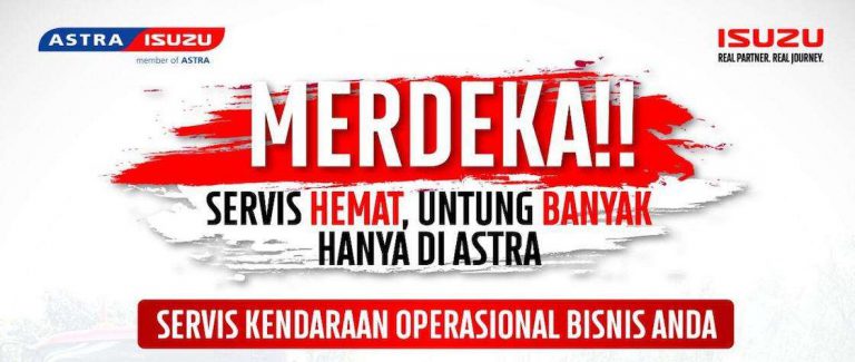 Isuzu Merdeka, Ada Diskon Service dan Sparepart Selama Bulan Agustus