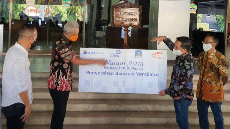 “Berbagi Untuk Negeri” Astra Financial Donasi 15 Ventilator, 5 Unit Untuk Jawa Tengah