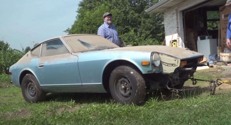 Tak Pernah Dicuci Selama 44 Tahun, Begini Wujud Harta Karun Datsun 280Z