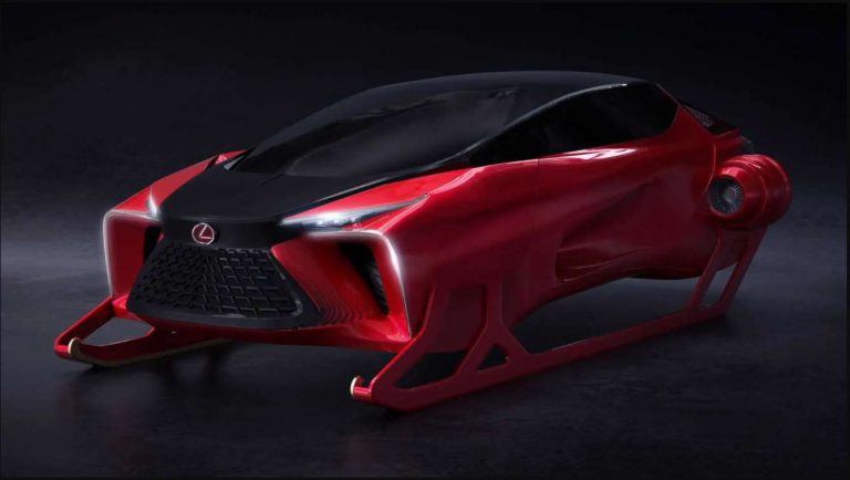 Begini Jadinya Kalau Lexus Buat Kereta Luncur Khusus Sinterklas