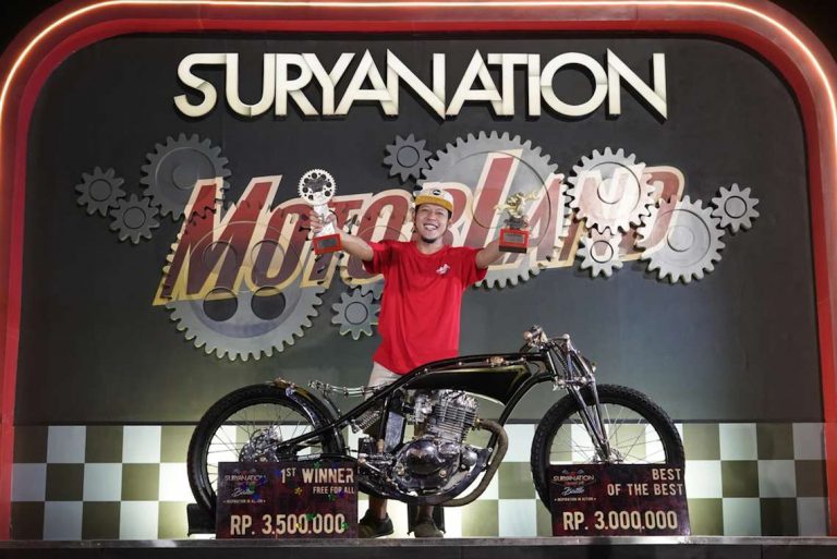 Rombak Suzuki Thunder 250, Builder Asal Bayuwangi Ini Bawa Pulang Dua Gelar Best of The Best
