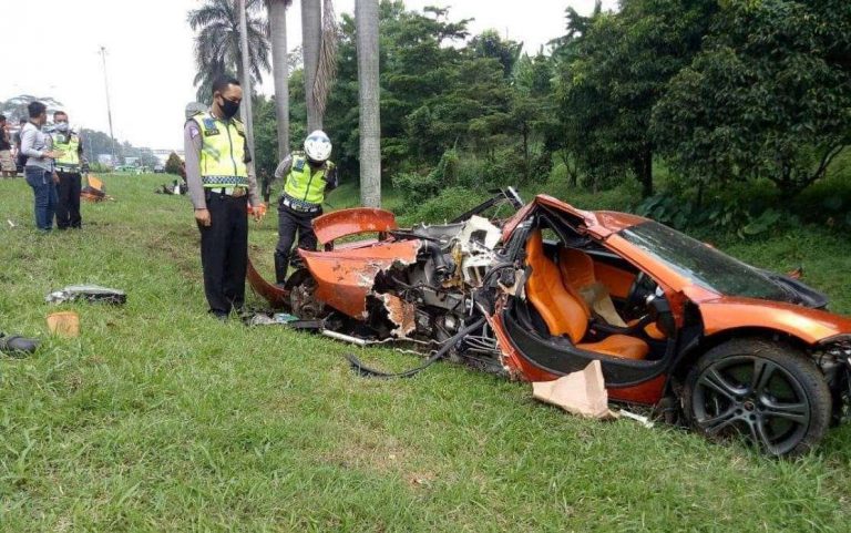 Fantastis, Ongkos Perbaikan McLaren MP4-12C yang Kecelakaan di Tol Jagorawi Bisa Lebih Rp 3,5 M