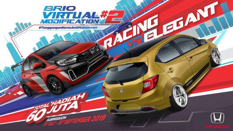 Yuk! Ikutan Lomba Virtual Modifikasi Honda Brio