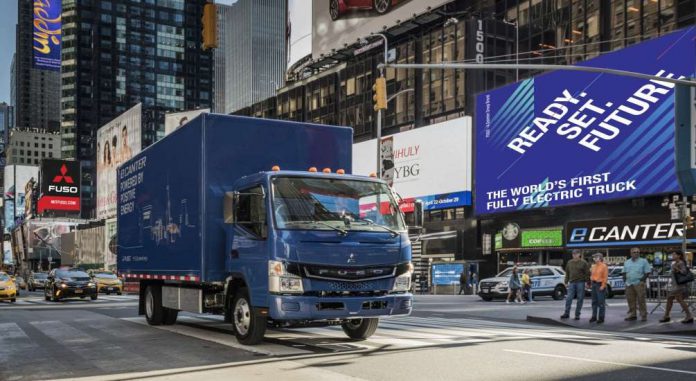 Truk Listrik Fuso eCanter