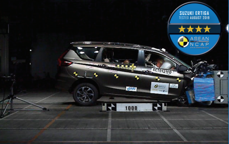 Suzuki Ertiga Kembali Diuji Tabrak, Ini Hasilnya