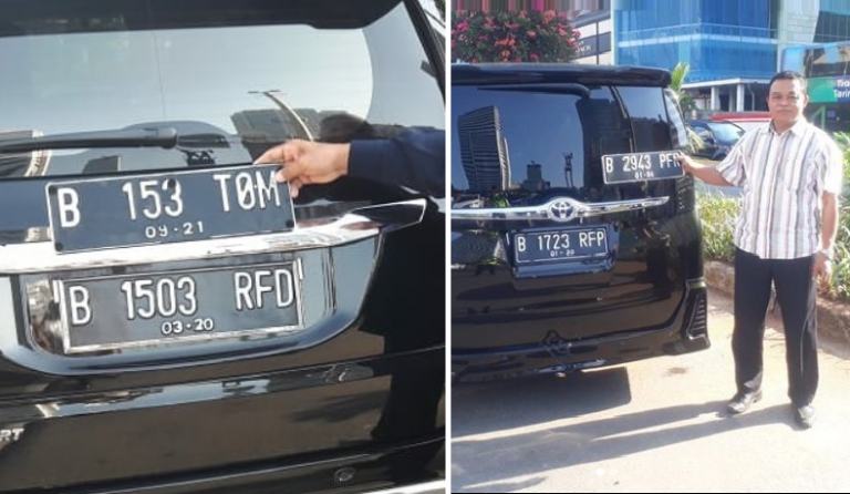 Jangan Coba Ganti Plat Nomor Palsu Saat Ganjil Genap, Ini Sanksinya
