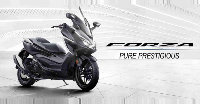 Skutik Gambot Honda Forza Hadir Model Baru