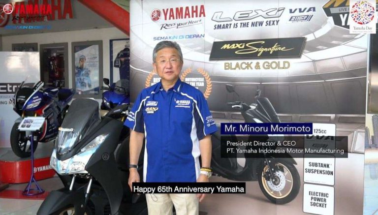 Rayakan Ulang Tahun di Masa Pandemi, Ini Pesan Presiden Yamaha