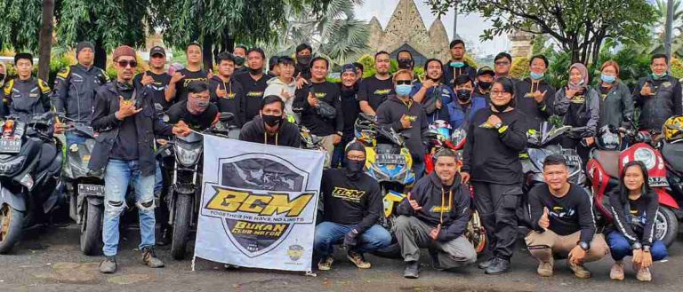 Bukan Club Motor Ramai-Ramai “Geruduk” PMI Jakarta