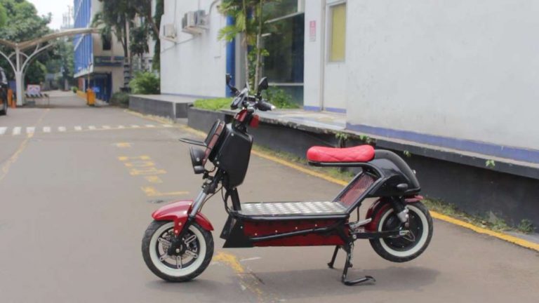 Batal Tampil di IIMS 2020, Motor Listrik Buatan Universitas Budi Luhur Diperkenalkan