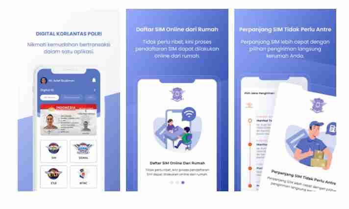 Cara Pembuatan dan Perpanjangan SIM Online Pakai Handphone