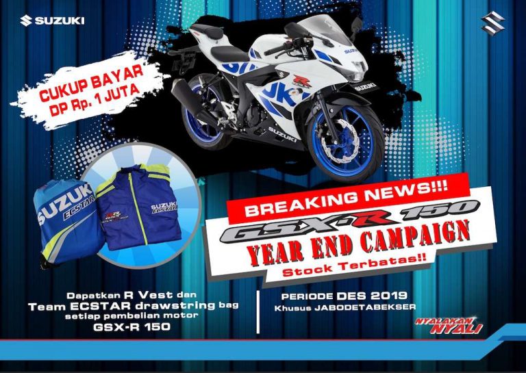 Desember 2019 Paling Untung Beli Suzuki GSX – R150, Ini Alasannya!