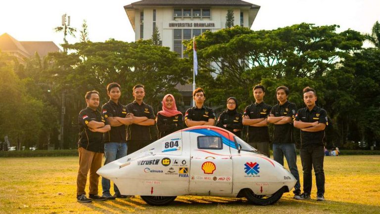 Robot Desinfeksi Buatan Mahasiswa Indonesia Juara di Ajang Shell Eco-marathon