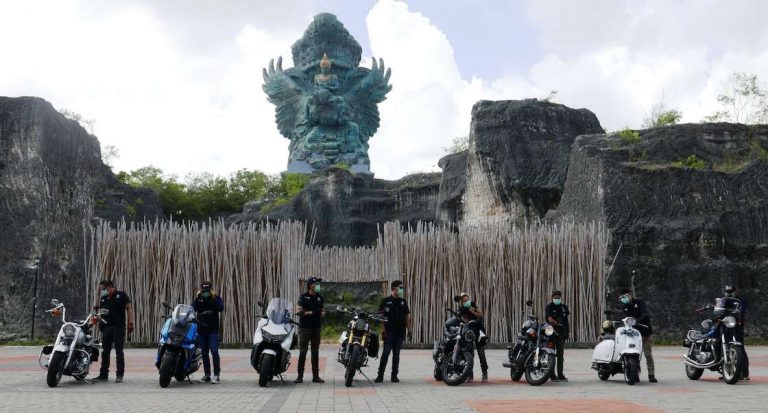 Komunitas Motorbaik Kampanyekan Gerakan Berwisata di Era Kebiasaan Baru