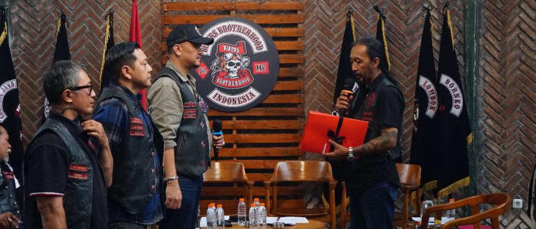 Pegi Diar Terpilih Kembali Jadi El Presidente BB1%MC Indonesia