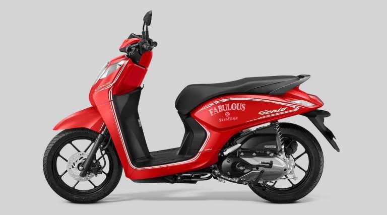 Honda Genio Tampil Lebih Atraktif Pakai Grafis Baru