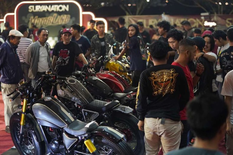 Diramaikan NOAH, Suryanation Motorland Makassar Dijejali 31 Ribu Pengunjung