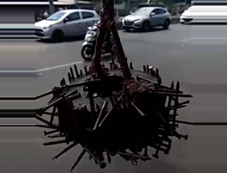 Penyebar Ranjau Paku di Jalanan Bisa Kena Pidana 9-15 Tahun, Ayo Laporkan!