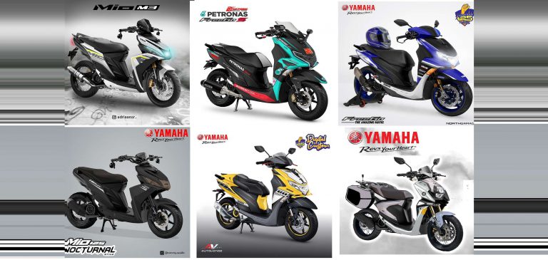 Cari Referensi Modifikasi Buat Skuter Yamaha? Berikut Contoh Desainnya