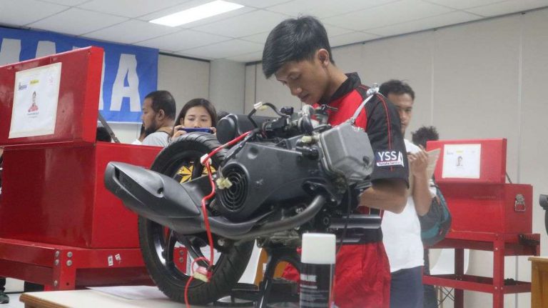 Kontes Adu Skill Mekanik Yamaha Digelar