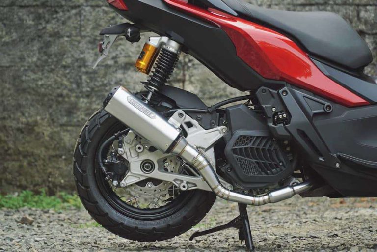 Knalpot Modifikasi Ini Bikin Honda ADV150 Tambah Garang