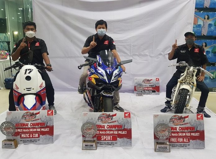 Pemenang Honda Modif Contest 2021