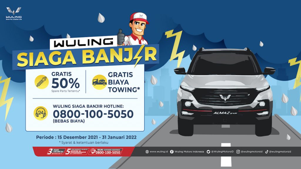Wuling SIaga Banjir