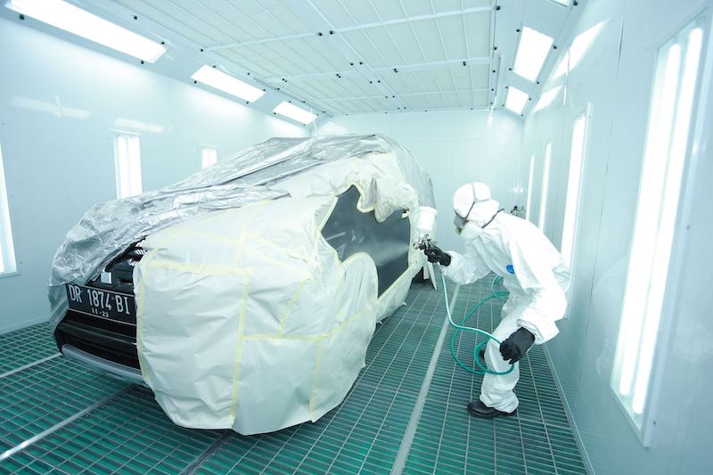 Body & Paing Mitsubishi Motors Mataram