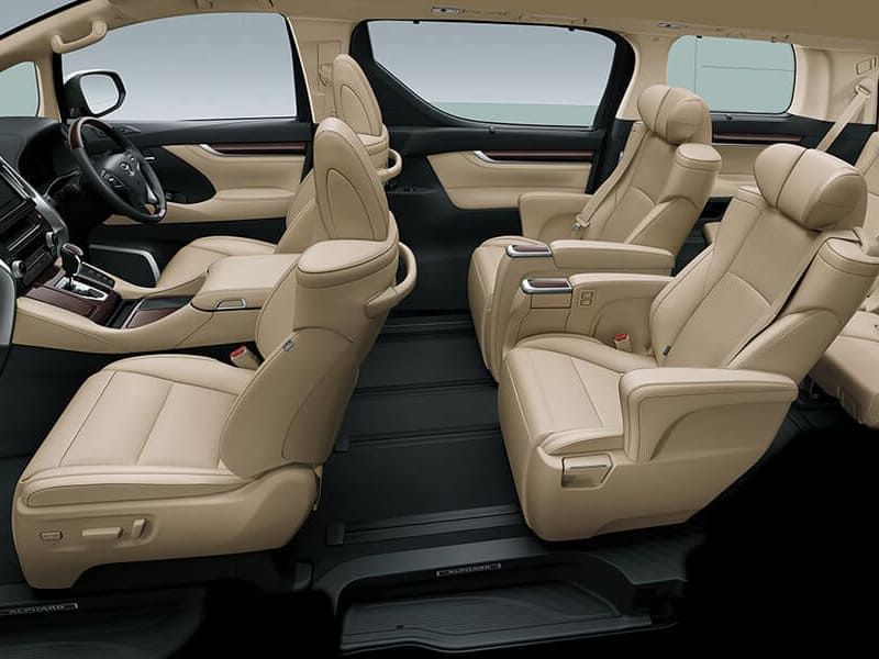 Desain Captain seat Toyota Alphard