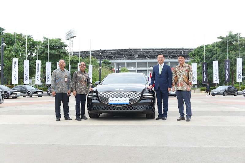Mobil Listrik Hyundai G20 Summit