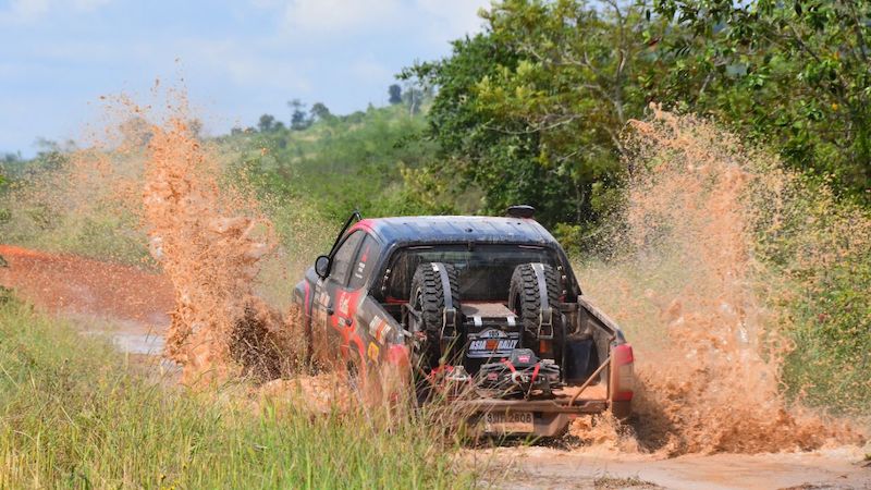 Tim Mitsubishi Ralliart di AXCR 2022