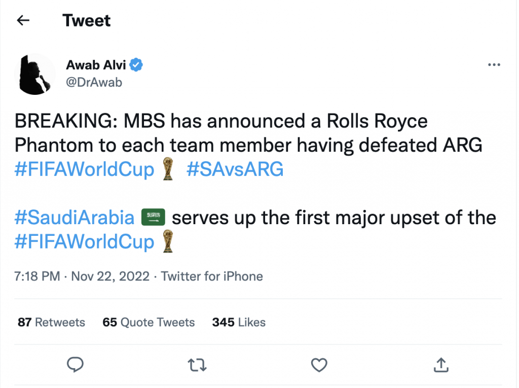 Timnas Arab Saudi