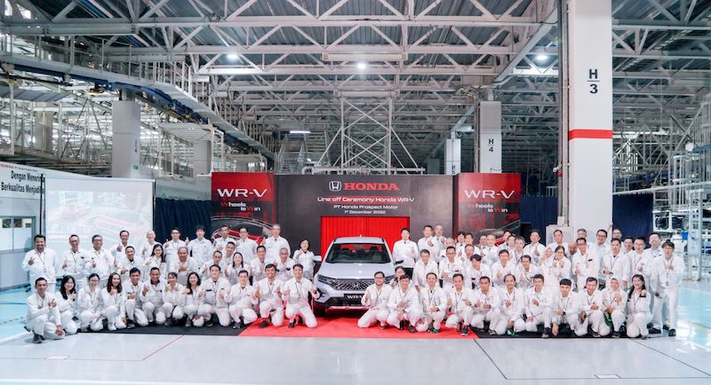 Produksi Honda WR-V