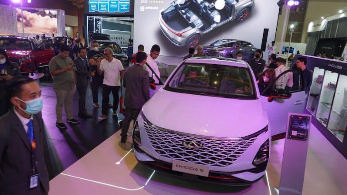 Chery OMODA 5 di IIMS 2023