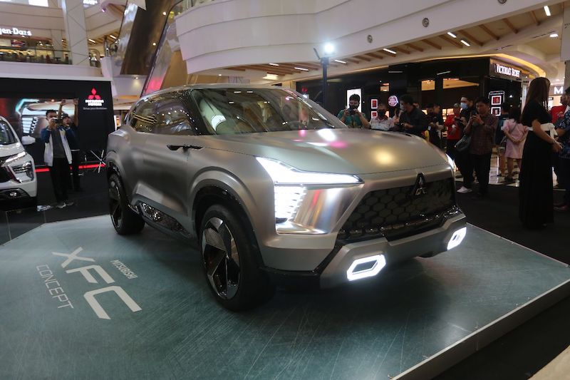 Mitsubishi XFC Concept di Kota Medan
