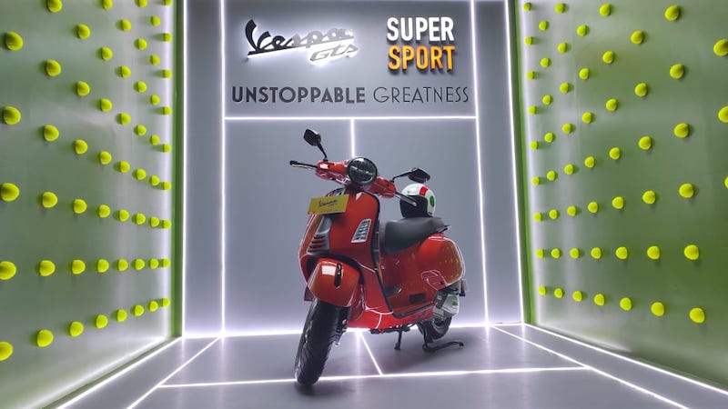 Launching Vespa GTS