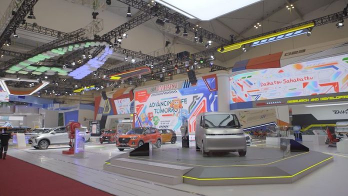 Booth Daihatsu di GIIAS 2023