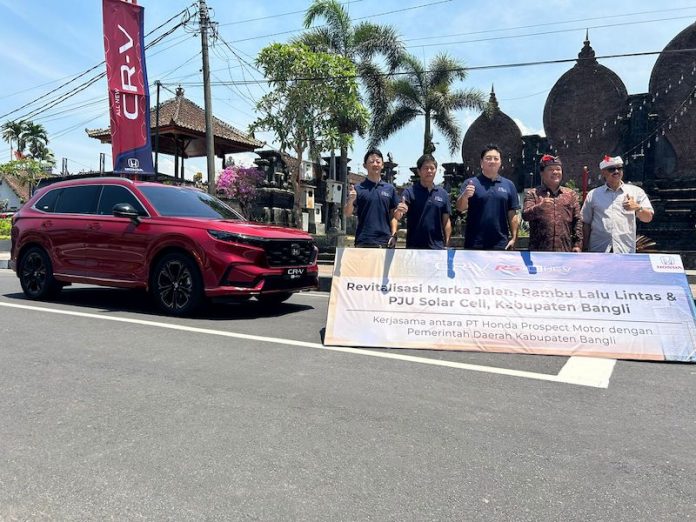 Honda Revitalisasi Marka Jalan