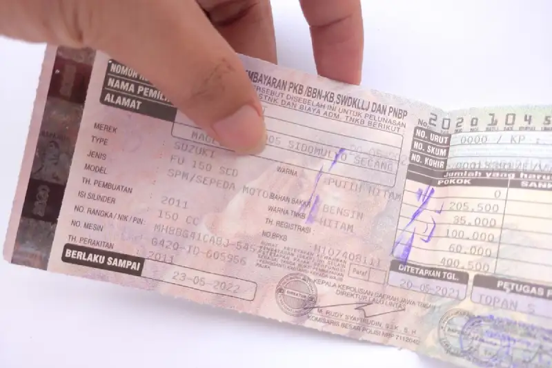 cara melacak STNK hilang